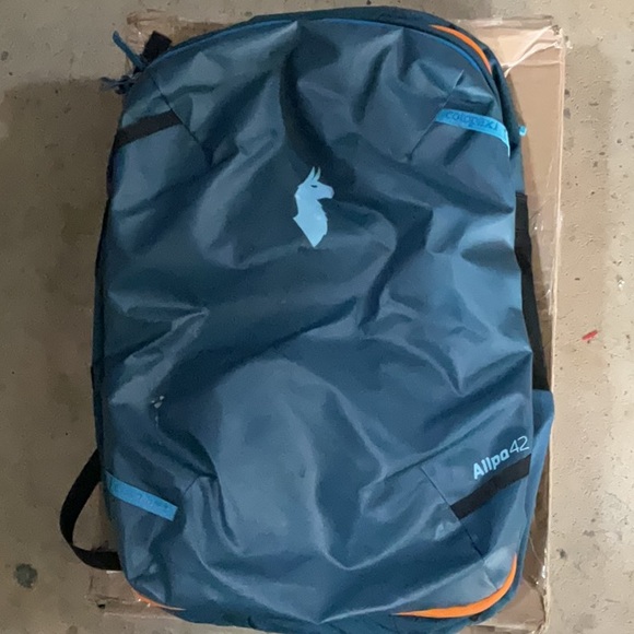 cotopaxi Handbags - Cotopaxi Blue and Orange Backpack